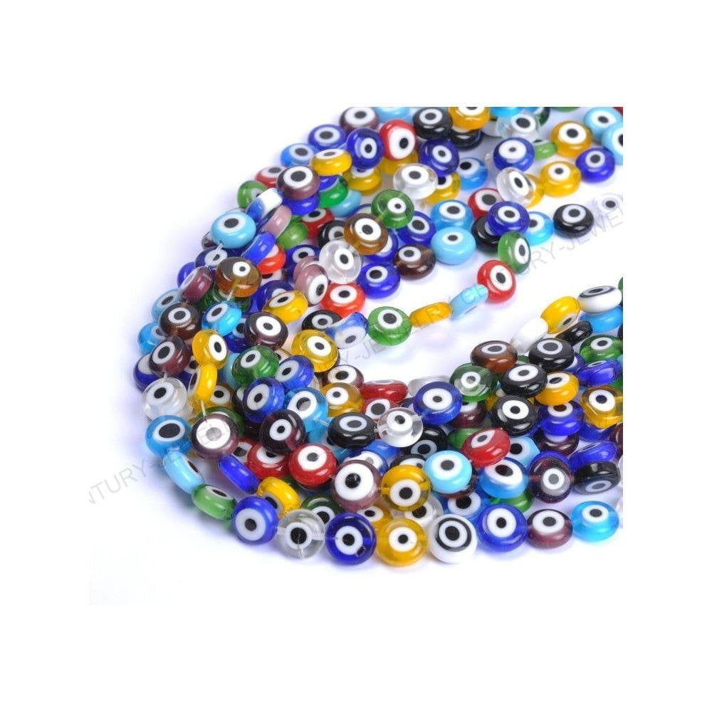 Top Quality Mixed Round MILLEFIORI  Glass BEADS Choose 4MM 6MM 8MM 10MM 12MM 